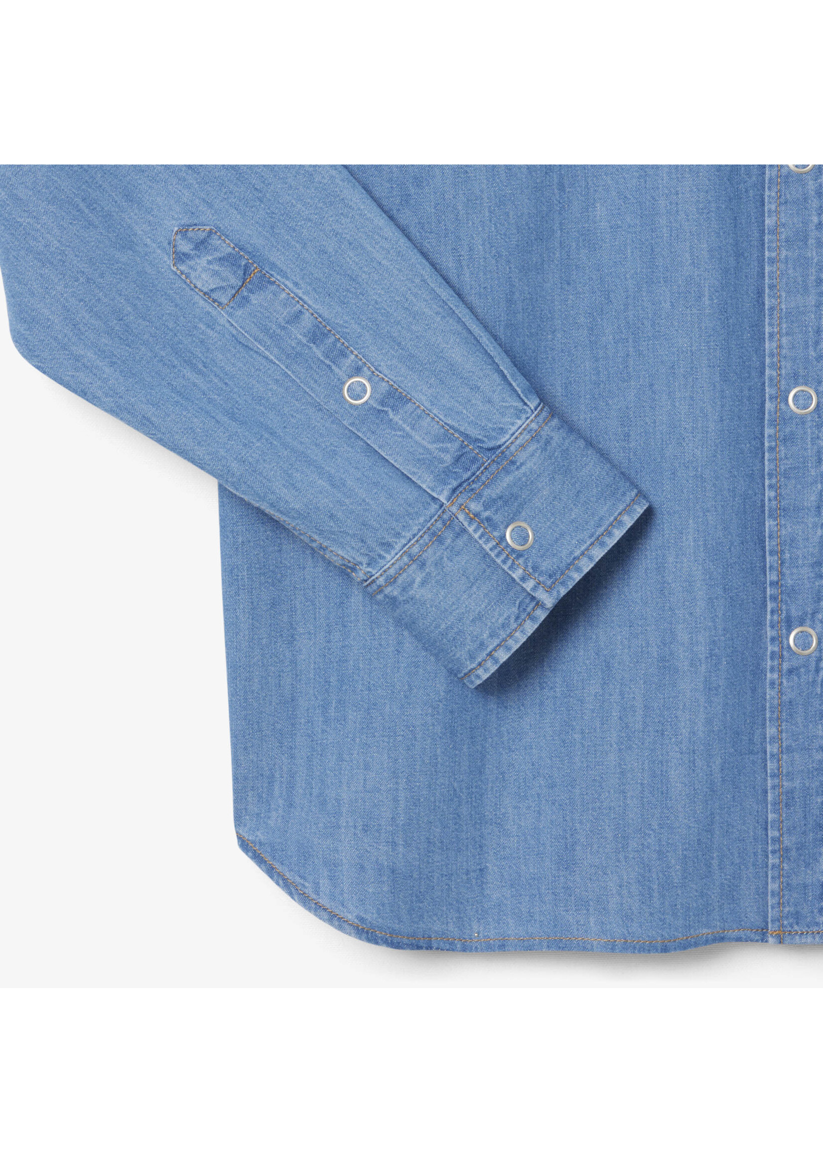 LACOSTE Chemise ML en denim léger LACOSTE