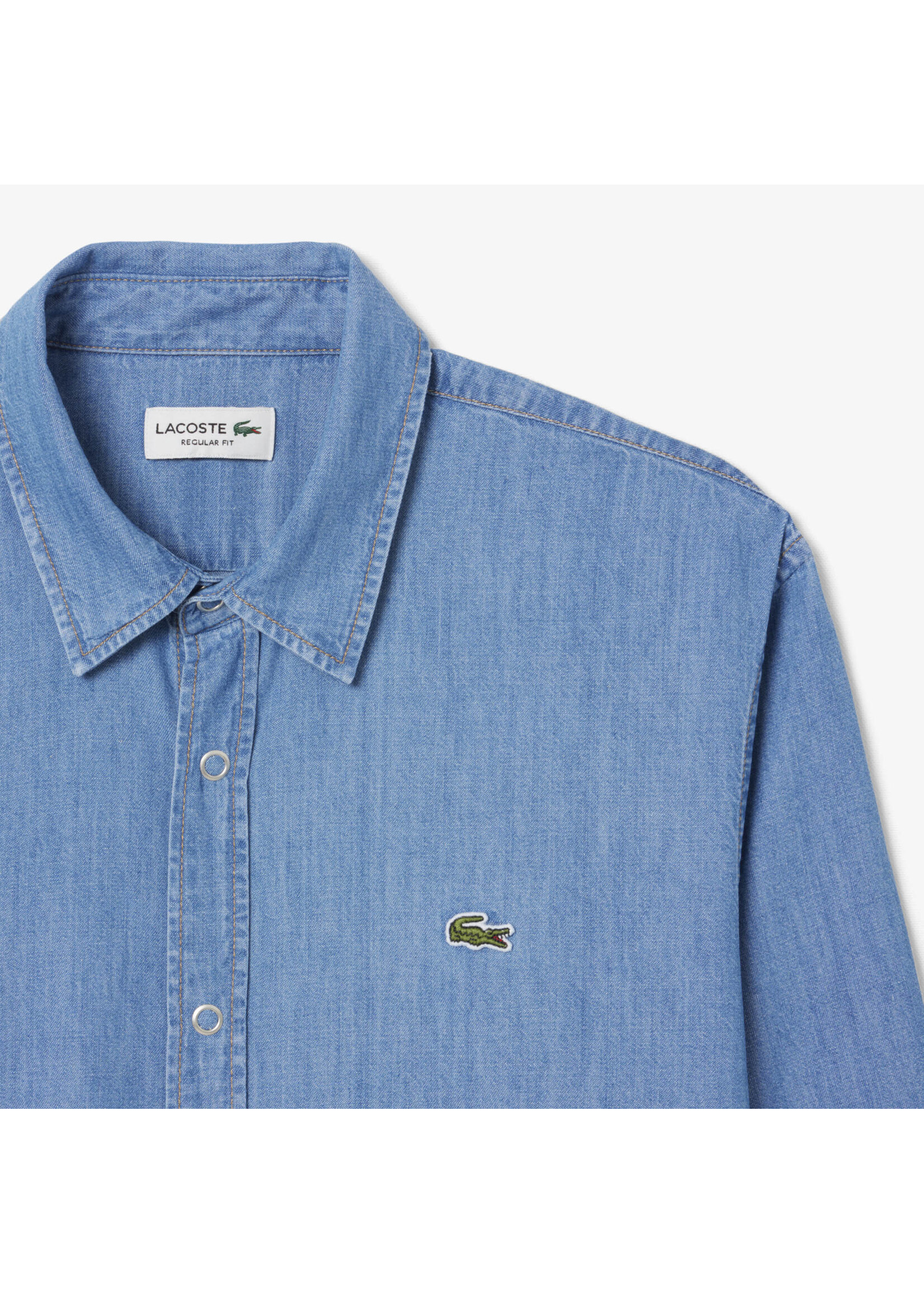 LACOSTE Chemise ML en denim léger LACOSTE