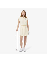LACOSTE Ultra Dry Stretch Printed Golf Dress- LACOSTE