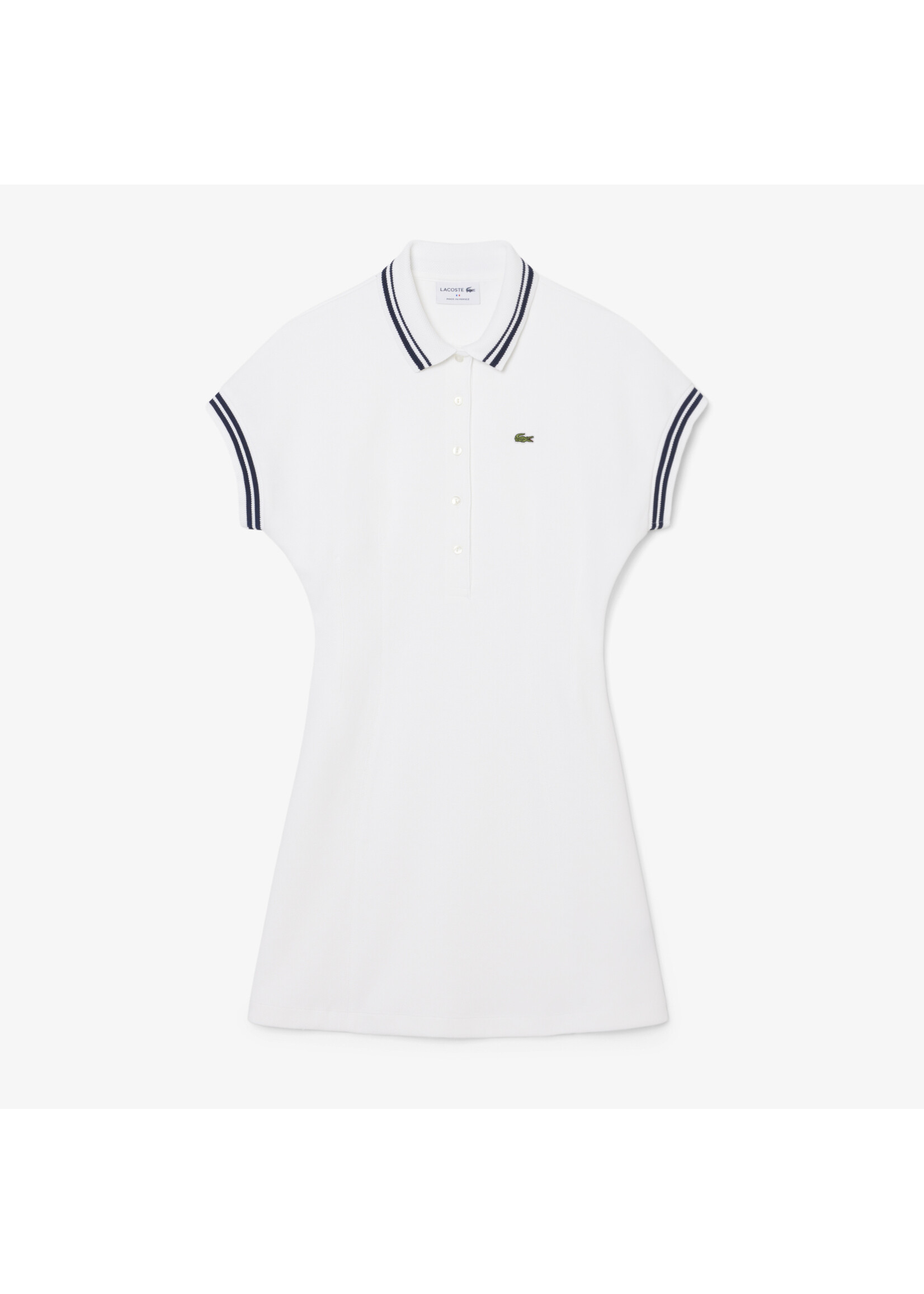 LACOSTE Robe coupe vintage classique fabriquée en France - LACOSTE