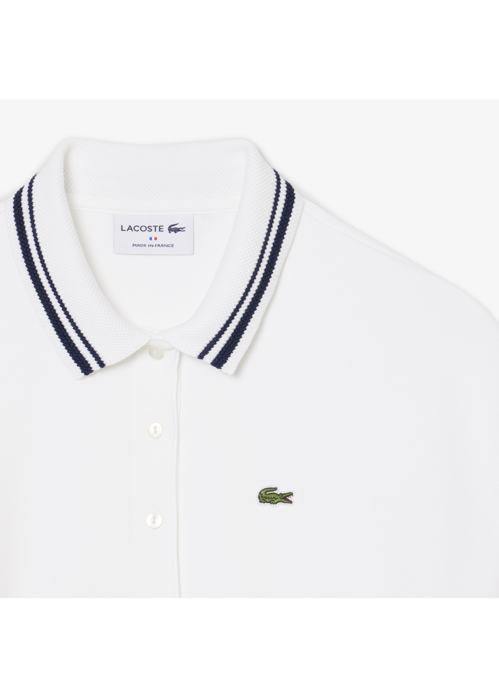 LACOSTE Robe coupe vintage classique fabriquée en France - LACOSTE