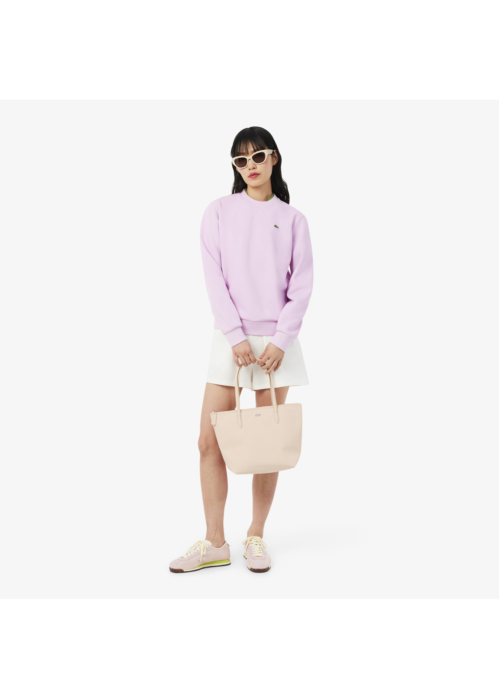 LACOSTE Petit sac cabas L.12.12 Concept uni - 4 couleurs disponibles