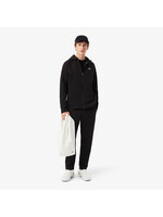 LACOSTE Fleece jacket with full zip and hood - LACOSTE