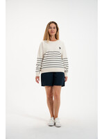 MAT DE MISAINE Striped soft fleece sweater - MIKELI