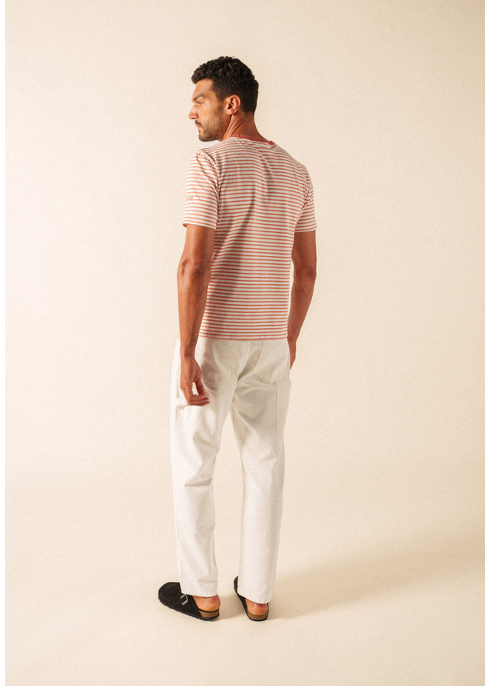 SAINT-JAMES  St-James striped cotton/elastane T-shirt - PLOUHINEC