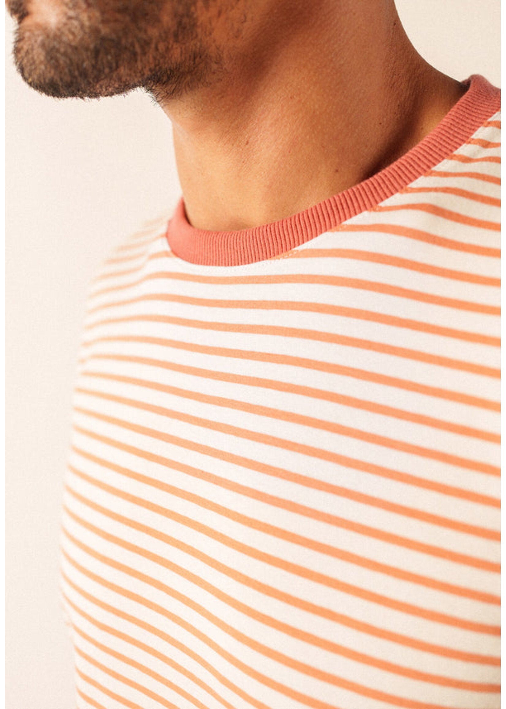 SAINT-JAMES T-shirt St-James à rayures coton/élasthanne - PLOUHINEC