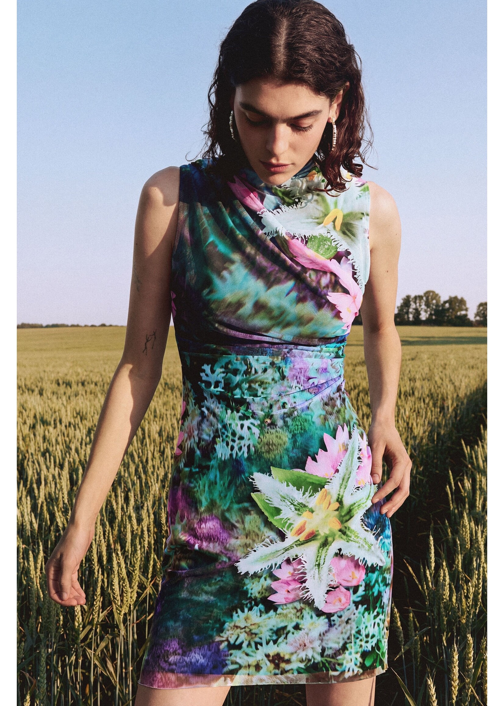 DESIGUAL Robe courte moulante Desigual VEST_CARRINGTON