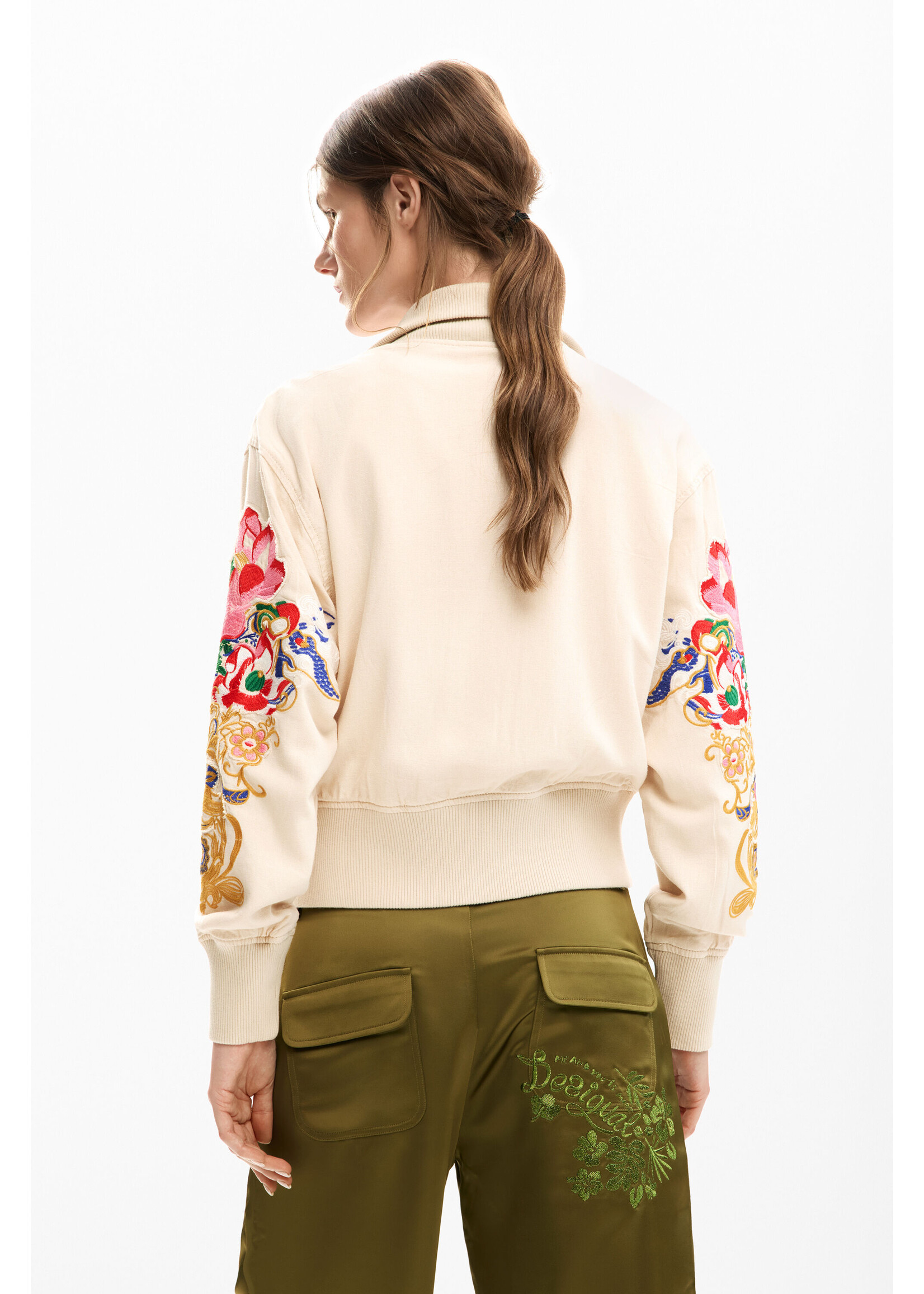 DESIGUAL Blouson Desigual à manches imprimées avec capuchon CHAQ_MOZART