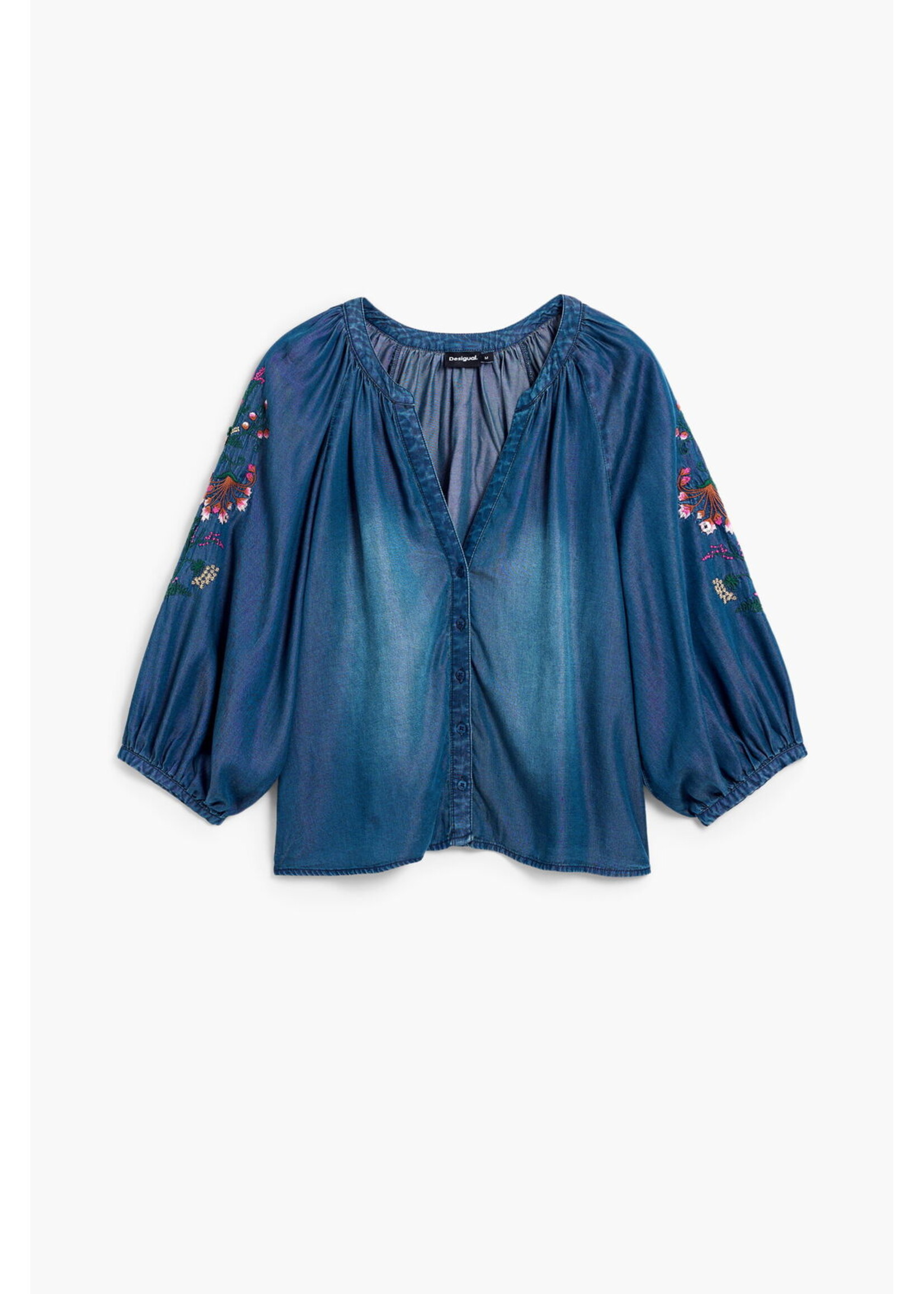 DESIGUAL Blouse Desigual à manches longues bouffantes BLUS_CHAMBRE