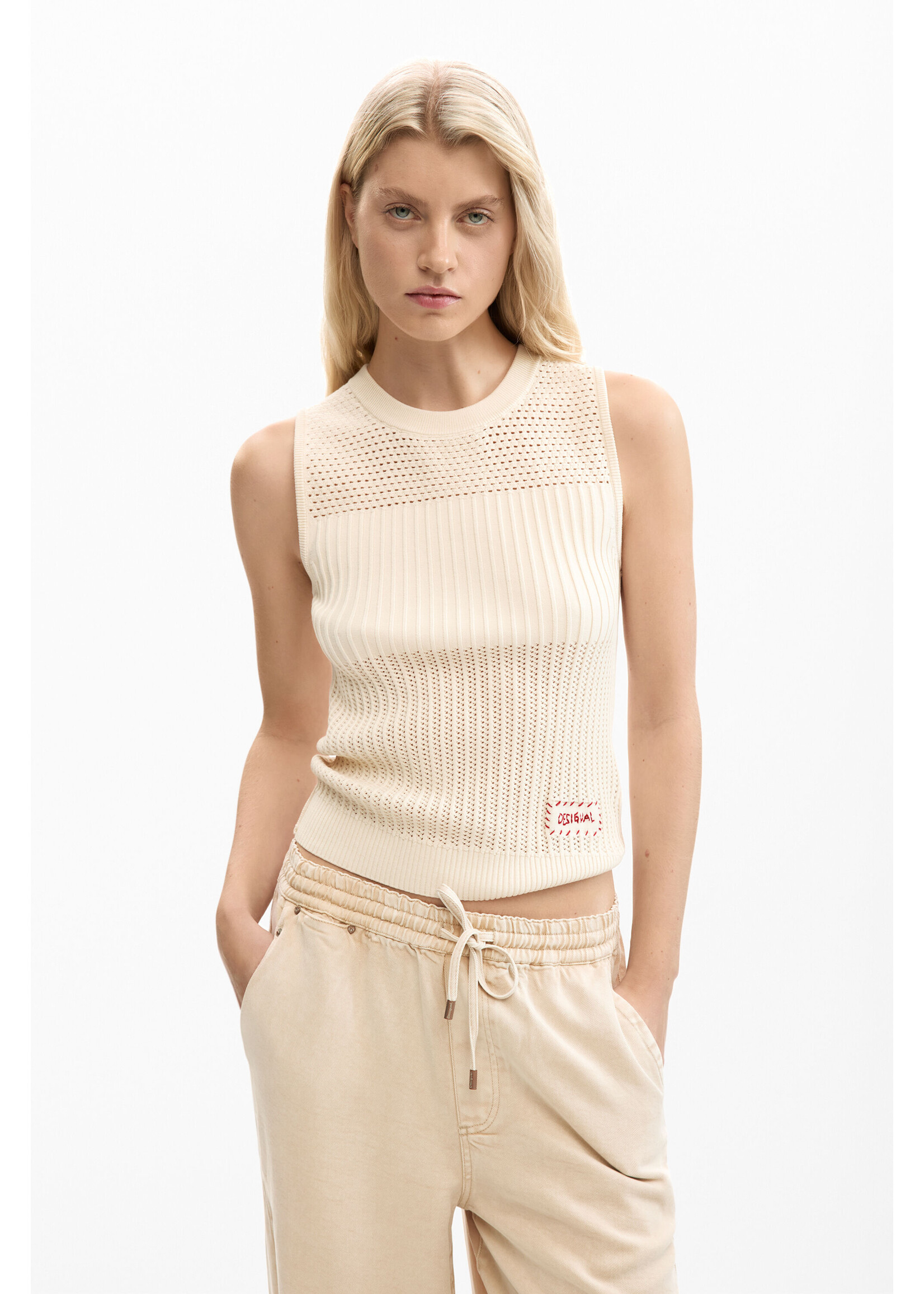 DESIGUAL Camisole en tricot Desigual TS_ROMA - 2 couleurs disponibles