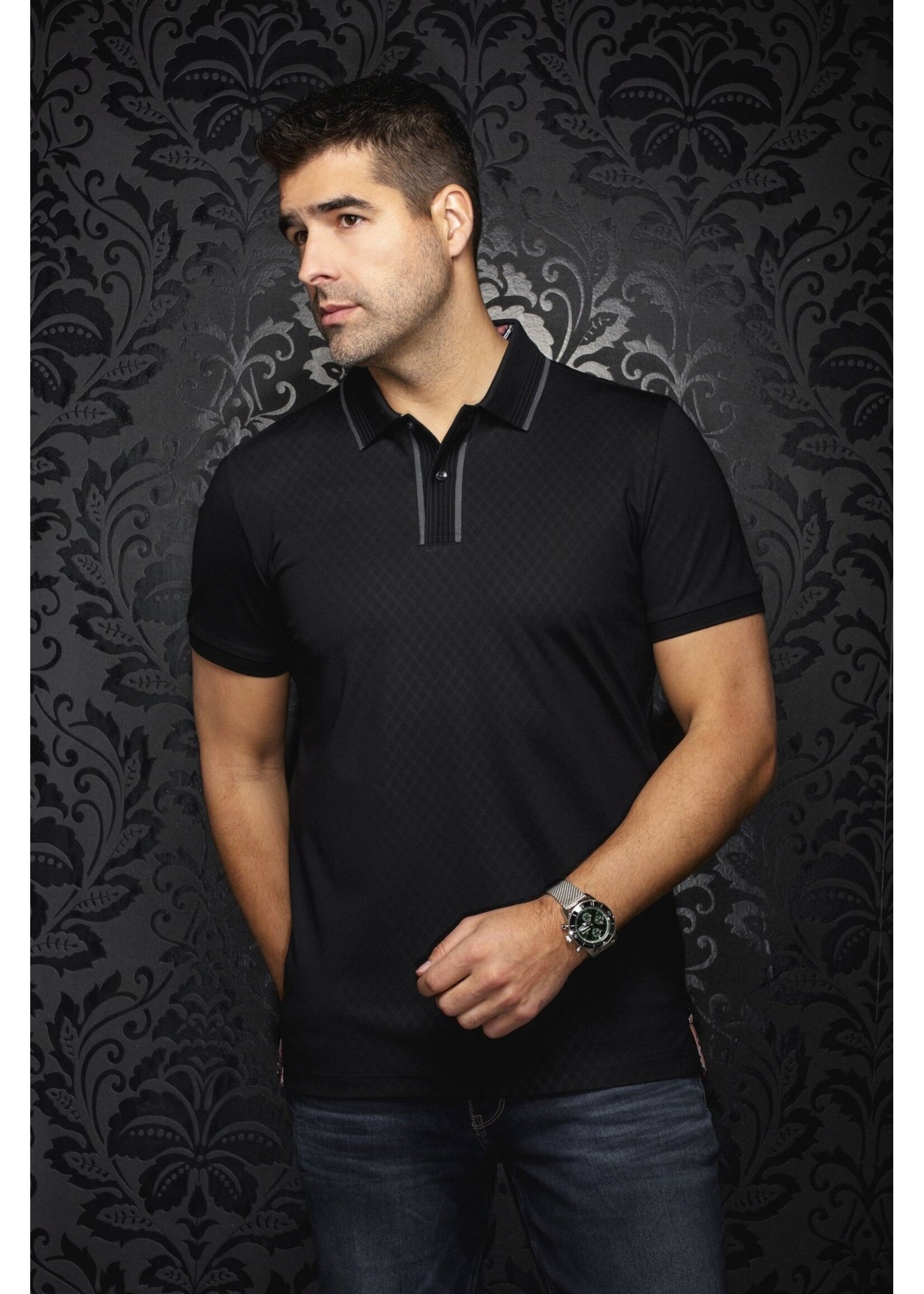 AU NOIR Polo mc Au Noir - KAAN 2 couleurs disponibles