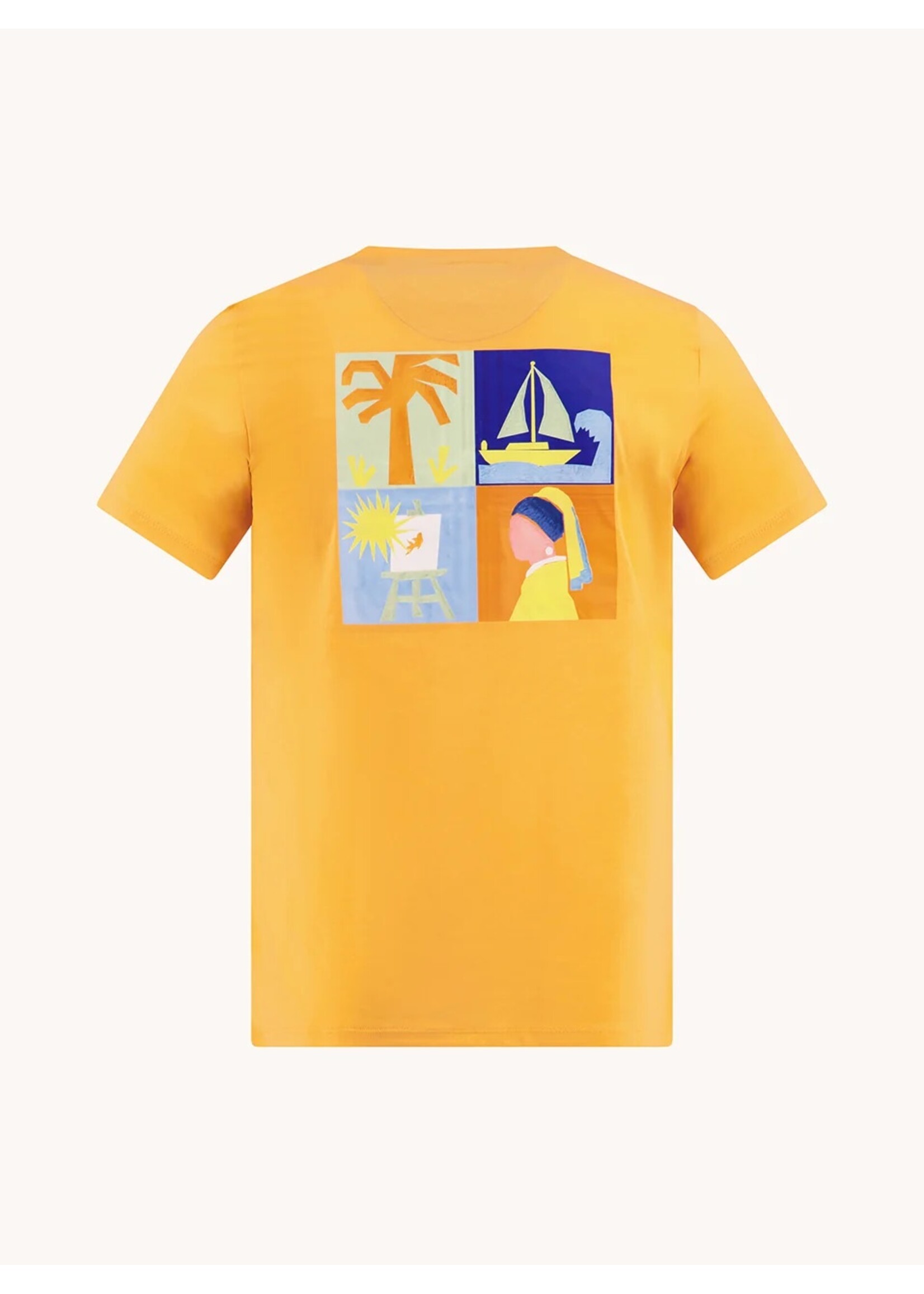 A FISH NAMED FRED T-shirt en coton bio AFNF - SUMMER ART