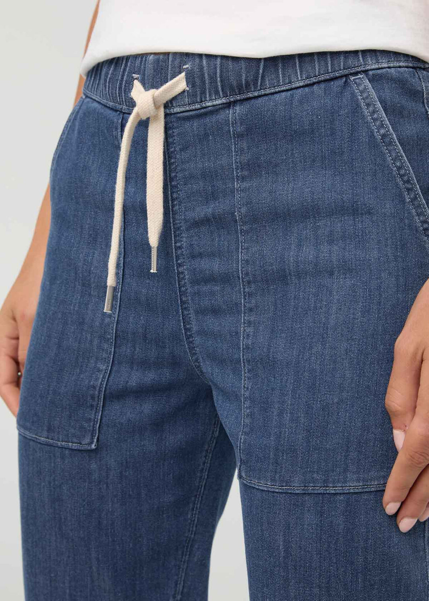 DUER Jeans performance pour femme en denim léger coupe droite - DUER