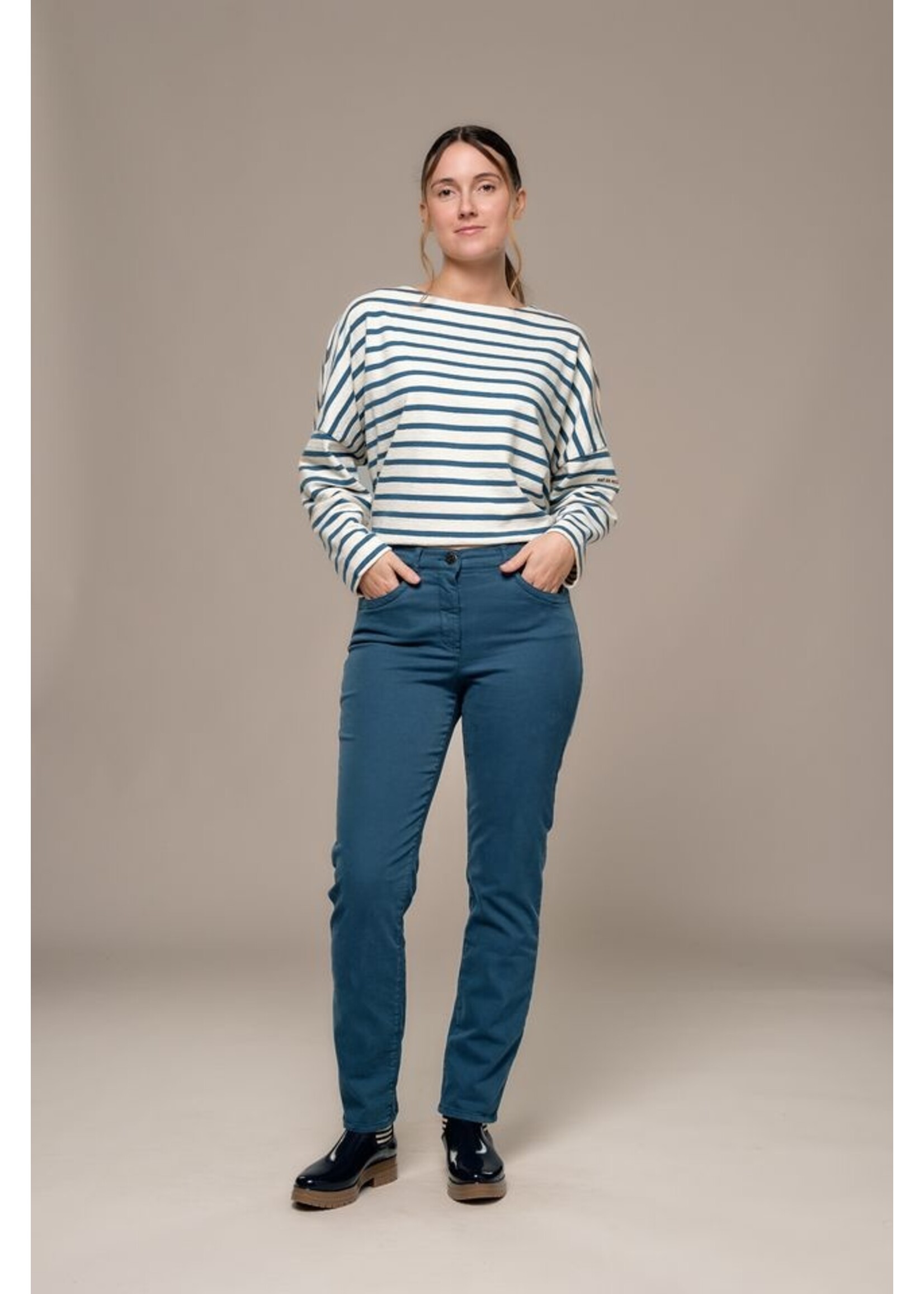 MAT DE MISAINE Pantalon 5 poches PIRIOU - MAT-DE-MISAINE - 3 couleurs disponibles