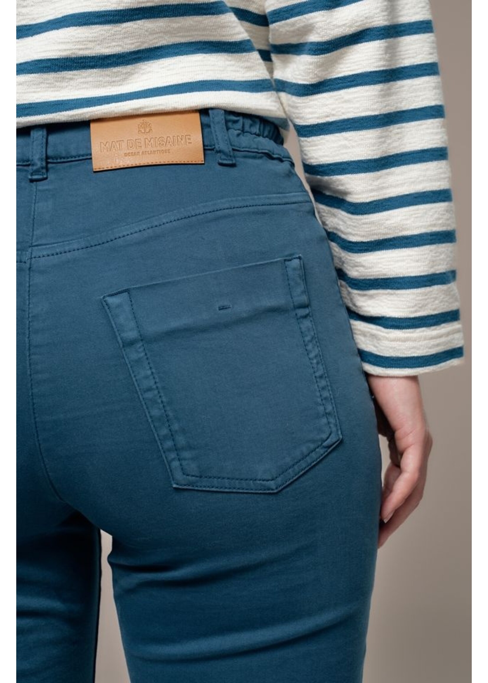MAT DE MISAINE Pantalon 5 poches PIRIOU - MAT-DE-MISAINE - 3 couleurs disponibles