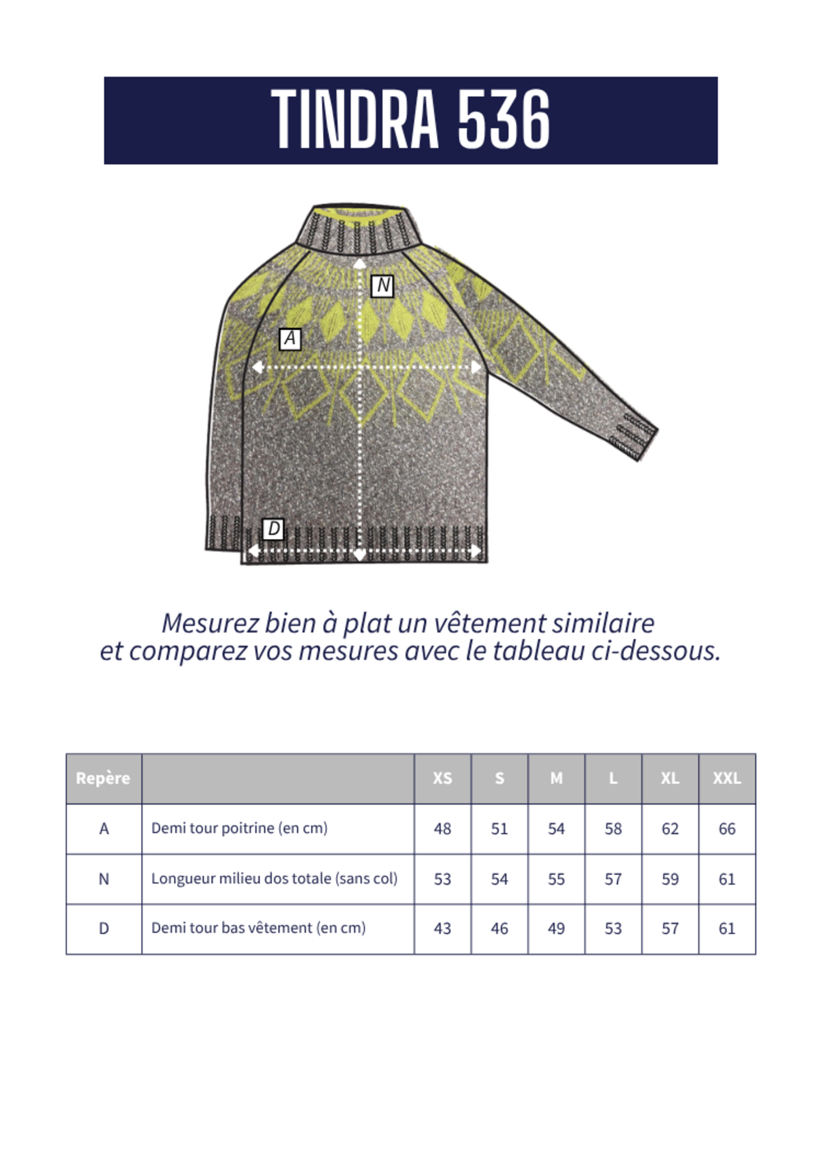 MAT DE MISAINE Tricot ML jacquard à col montant - MAT-DE-MISAINE