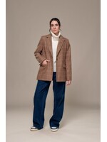 MAT DE MISAINE Classic plaid jacket  - MAT-DE-MISAINE