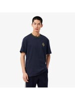 LACOSTE T-shirt avec badge fabriqué en France - 2 couleurs disponibles