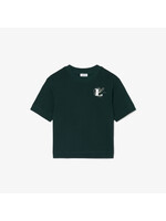 LACOSTE T-shirt brodé coupe surdimensionné - LACOSTE