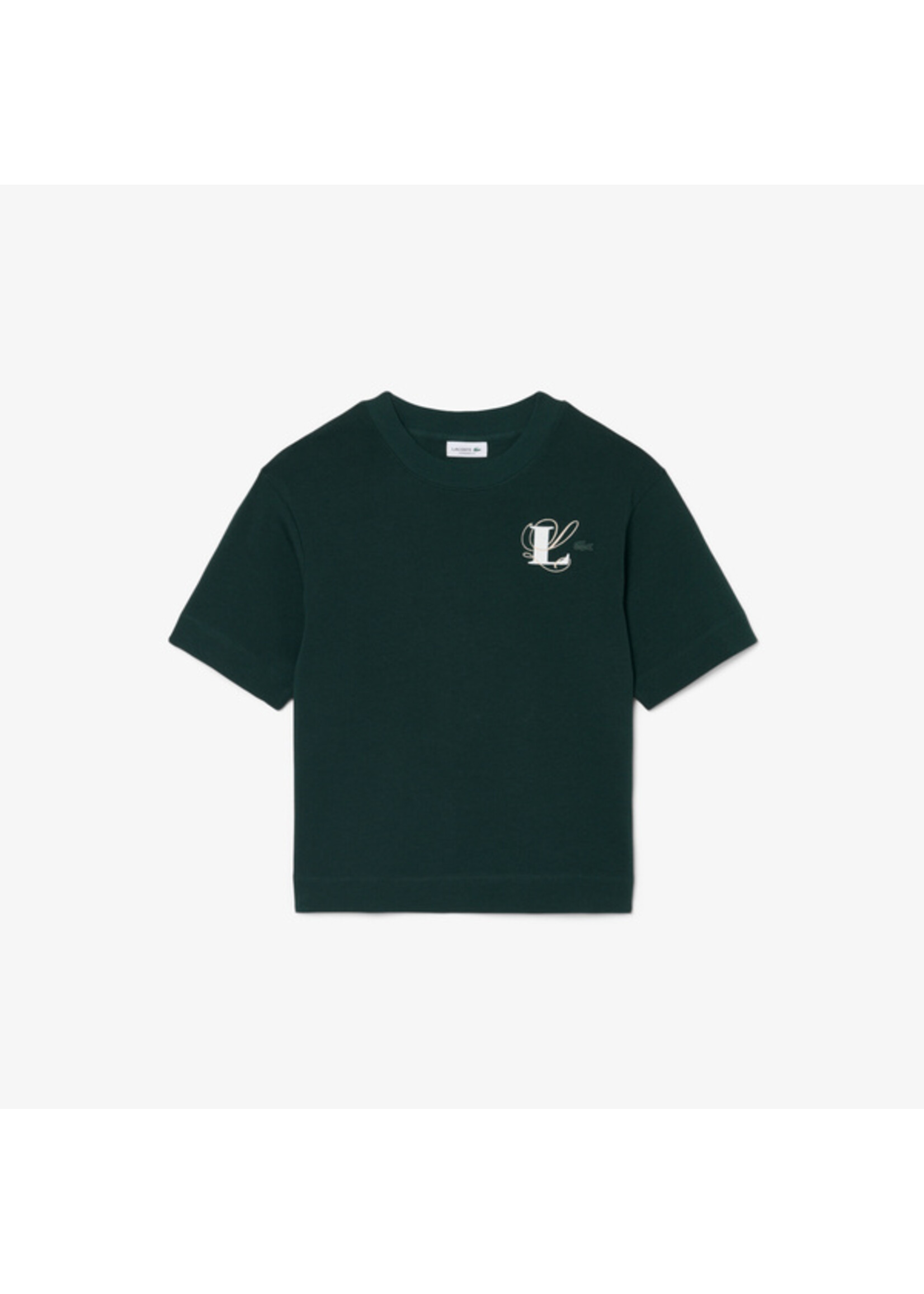 LACOSTE T-shirt brodé coupe surdimensionné - LACOSTE