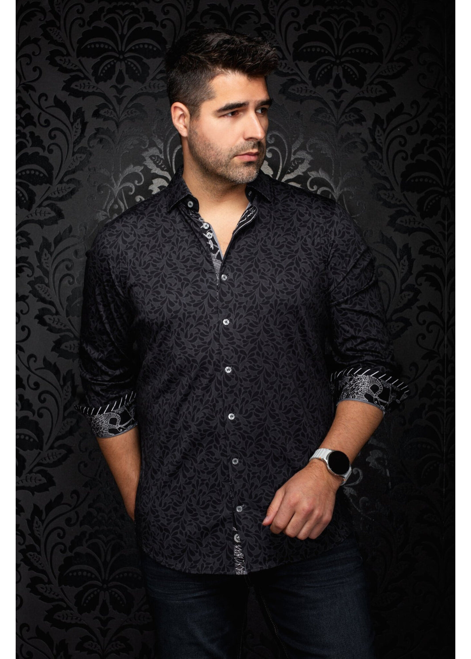 AU NOIR SHIRT | ISARO, Black