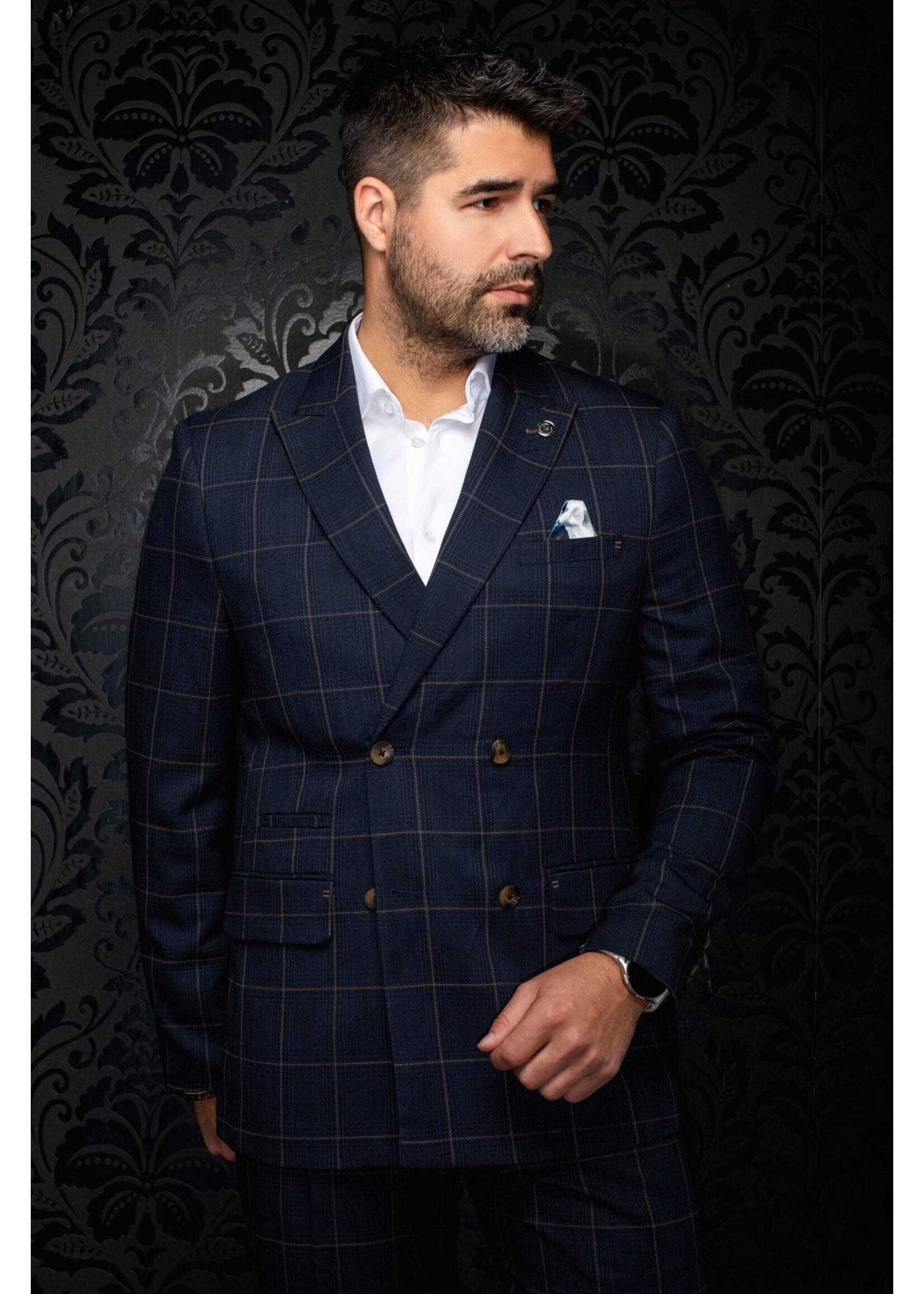 AU NOIR BLAZER | GEHRY- DB, Navy