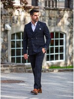 AU NOIR Veston extensible double boutonnière GEHRY-DB par AU NOIR