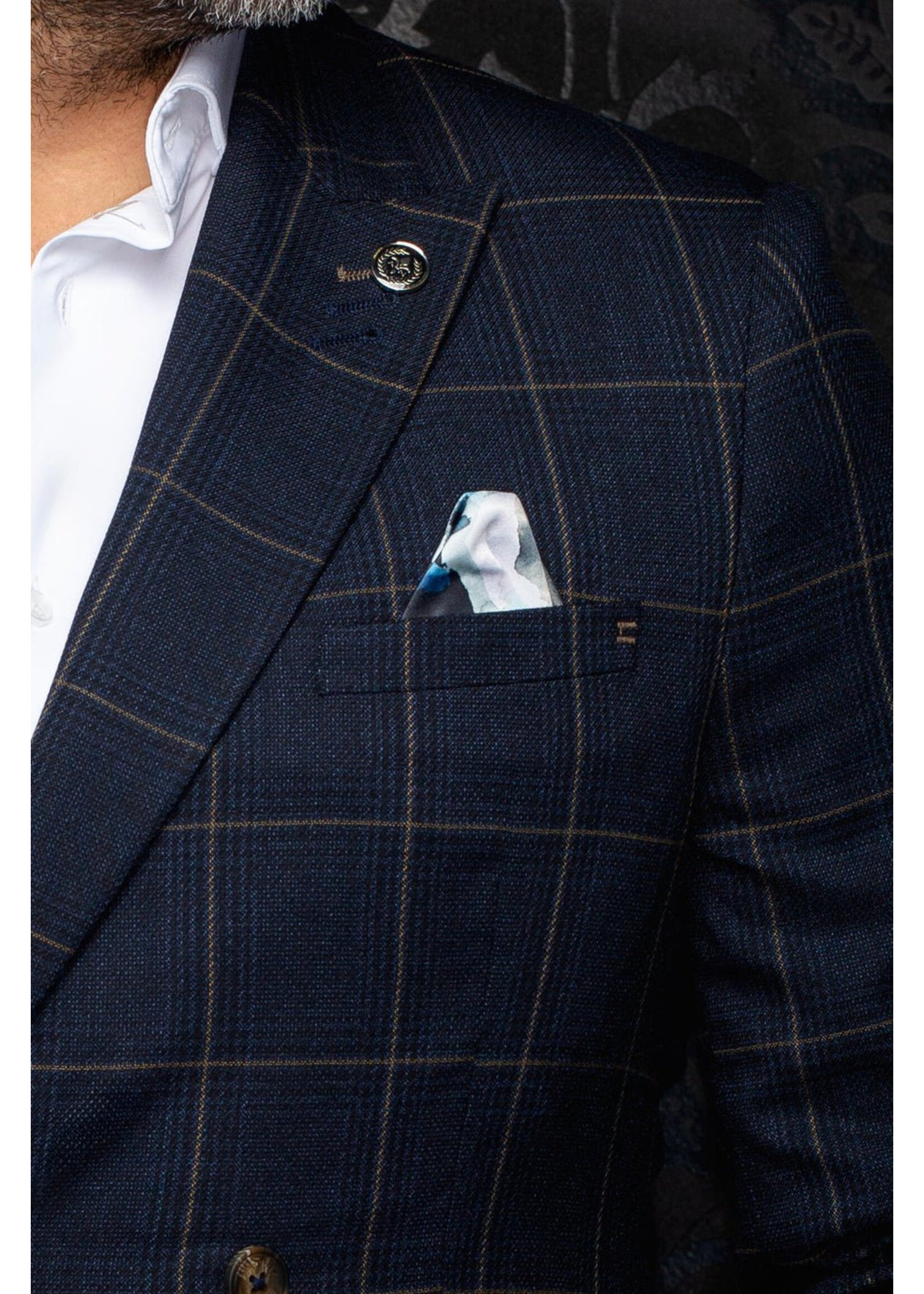 AU NOIR Veston extensible double boutonnière GEHRY-DB par AU NOIR