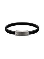 AU NOIR LOOP BRACELET, Black