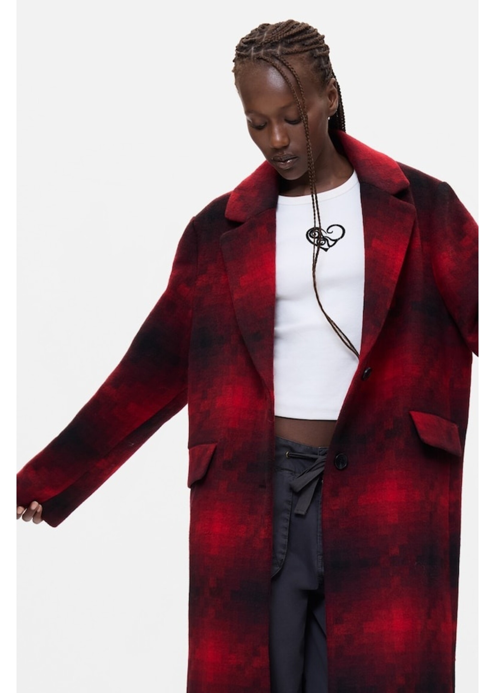 DESIGUAL Manteau en mélange de laine MUMBAI par DESIGUAL