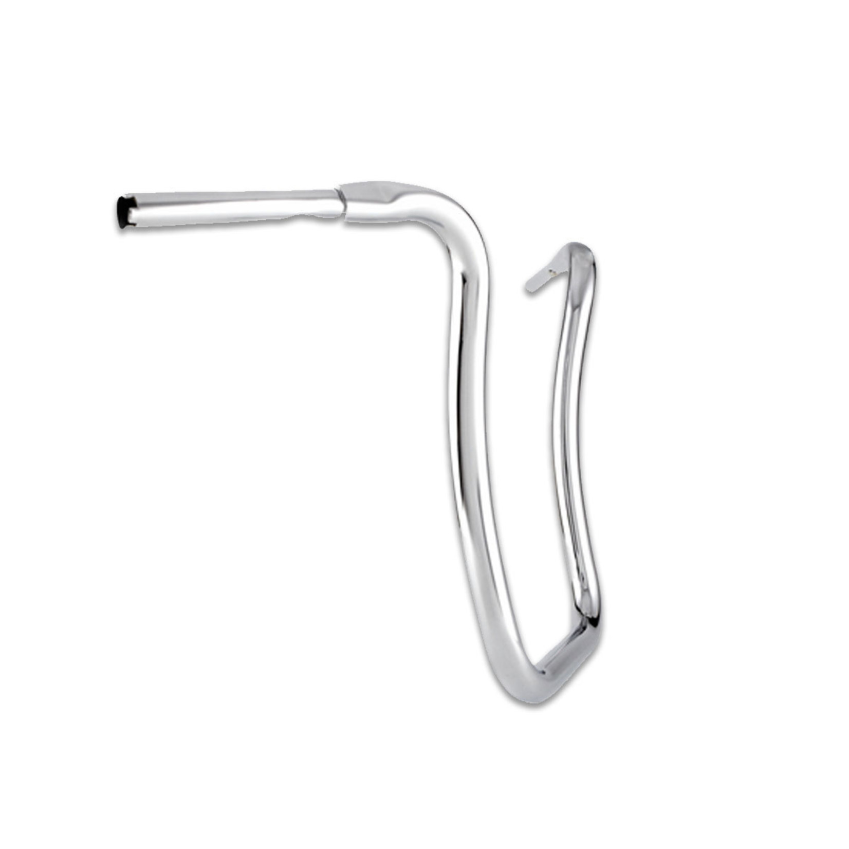 CARLINI DESIGN CARLINI DESIGN GANGSTER APE 1.50” 20” CHROME THROTTLE BY WIRE