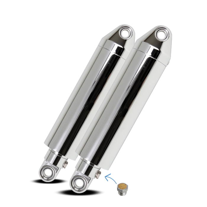 BLEED FEED SIMPLE AIR RIDE SUSPENSION KIT For Harley Sportster / DYNA