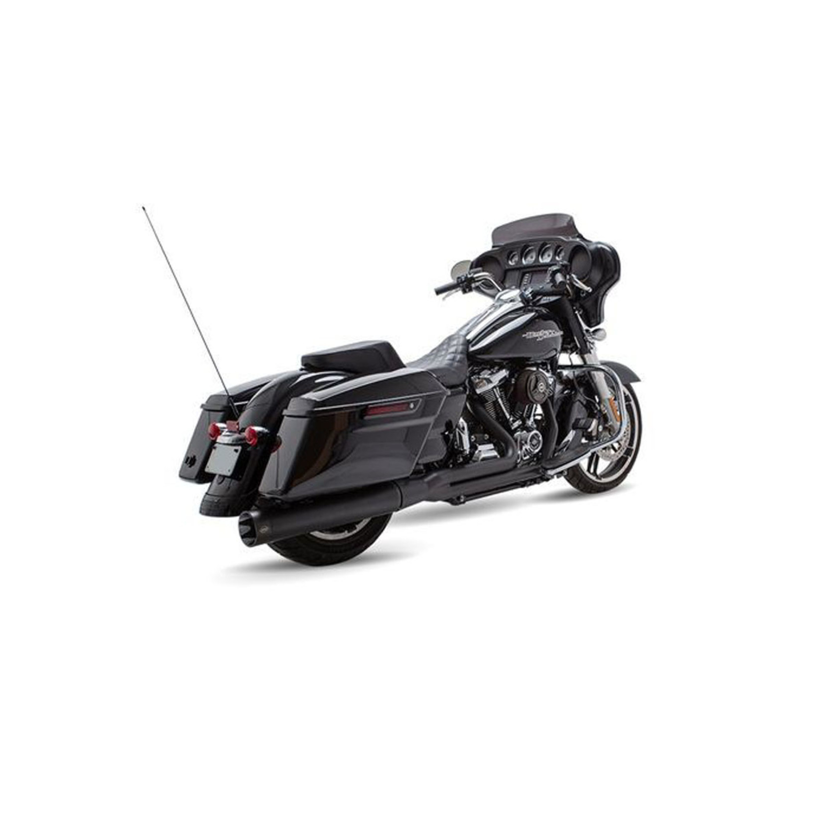 S&S CYCLE S&S CYCLE SIDEWINDER 50 STATE 2:1 SIDEWINDER COMPLETE EXHAUST SYSTEM - BLACK