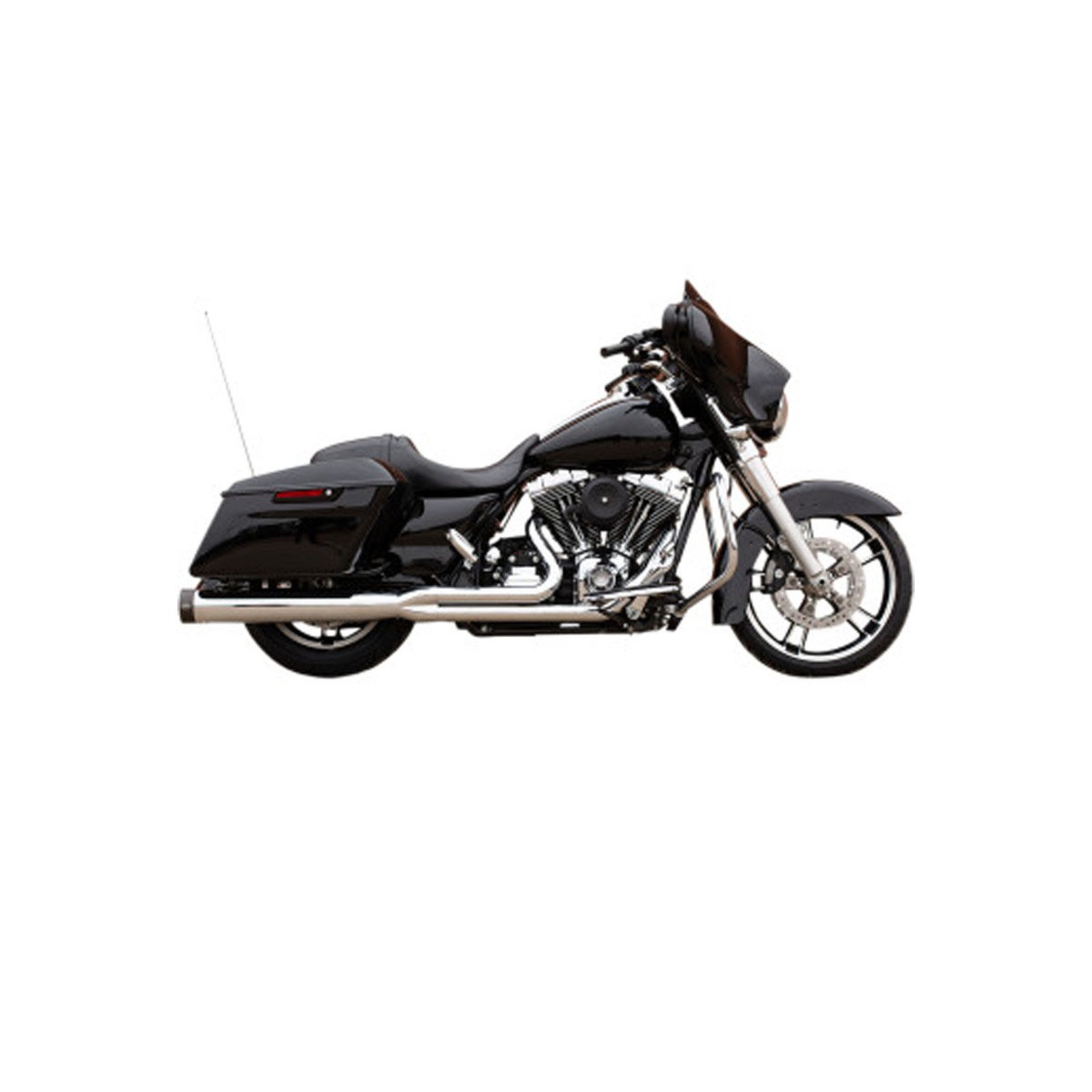 S&S CYCLE S&S CYCLE 50 STATE 2:1 SIDEWINDER® COMPLETE EXHAUST SYSTEM-CHROME