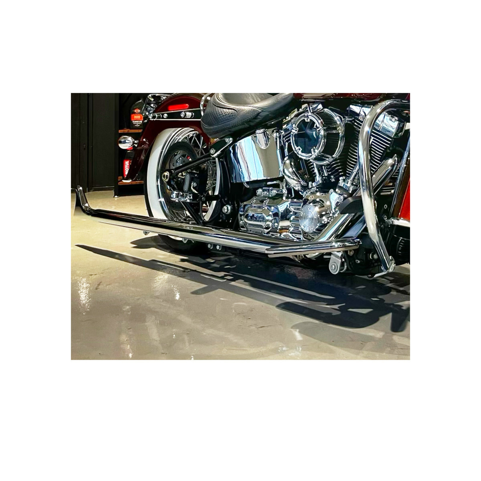 BASSANI BASSANI XHAUST FISHTAIL TRUE DUAL EXHAUST SYSTEM — WITHOUT  BAFFLES 36"