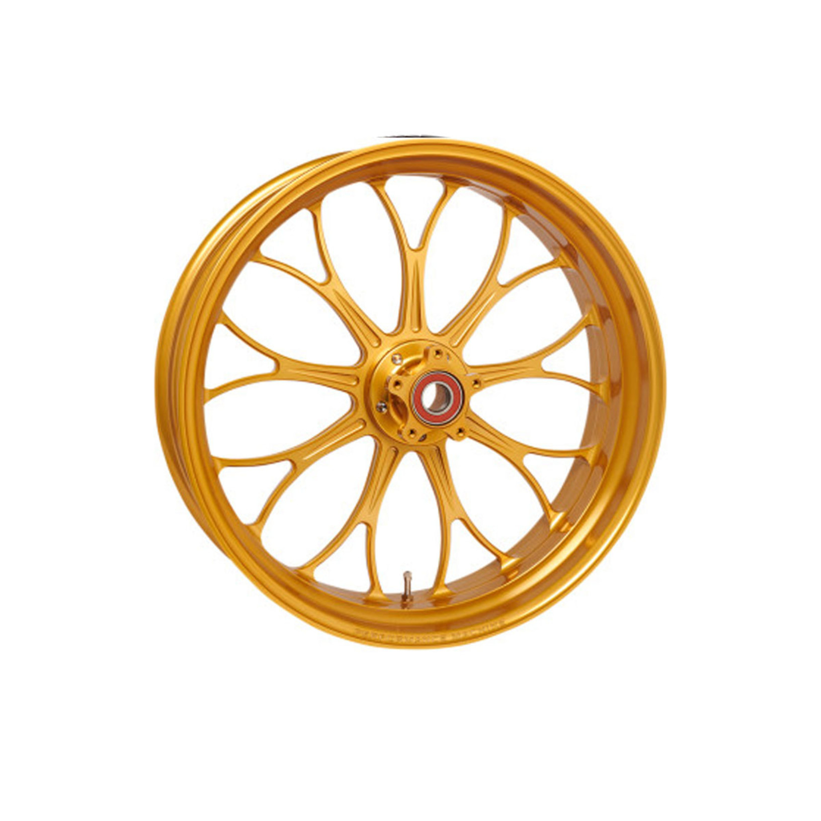 PERFORMANCE MACHINE PERFORMANCE MACHINE (PM) REVOLUTION DUAL DISC FRONT WHEEL Gold Ops™ - 21"x3.50" - With ABS