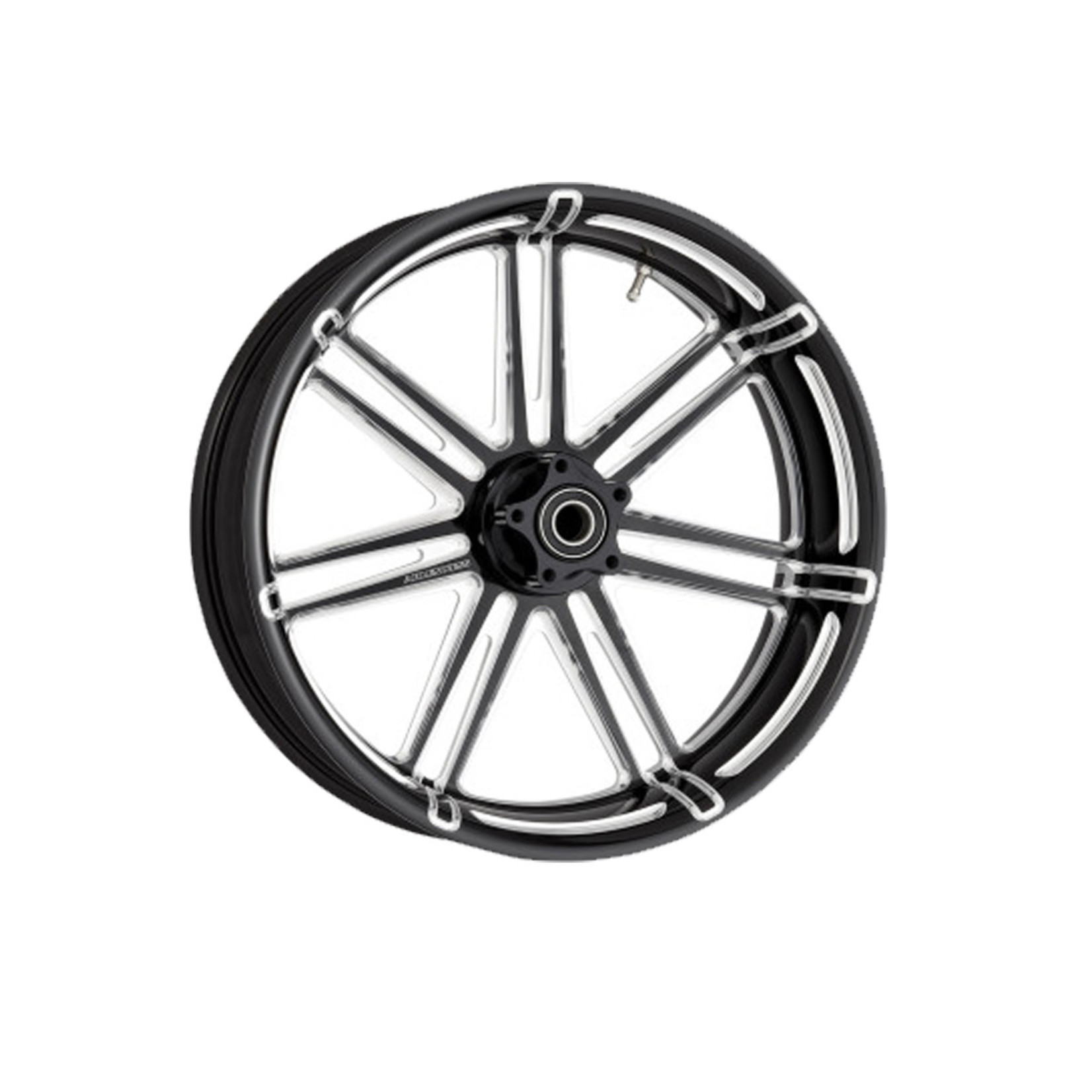 ARLEN NESS ARLEN NESS  7-VALVE FORGED ALUMINUM WHEEL  - SINGLE DISC - REAR - BLACK - 18"x5.50" - With ABS