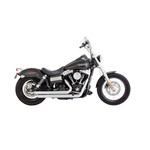 VANCES AND HINES VANCE & HINES BIG SHOTS DYNA EXHAUST  - CHROME