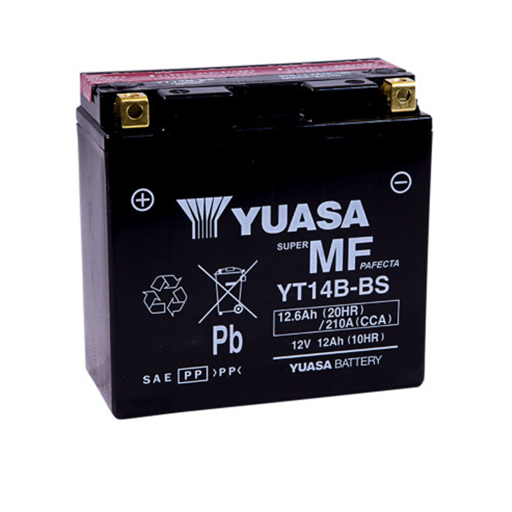 YUASA YUASA AGM MAINTENANCE BATTERY