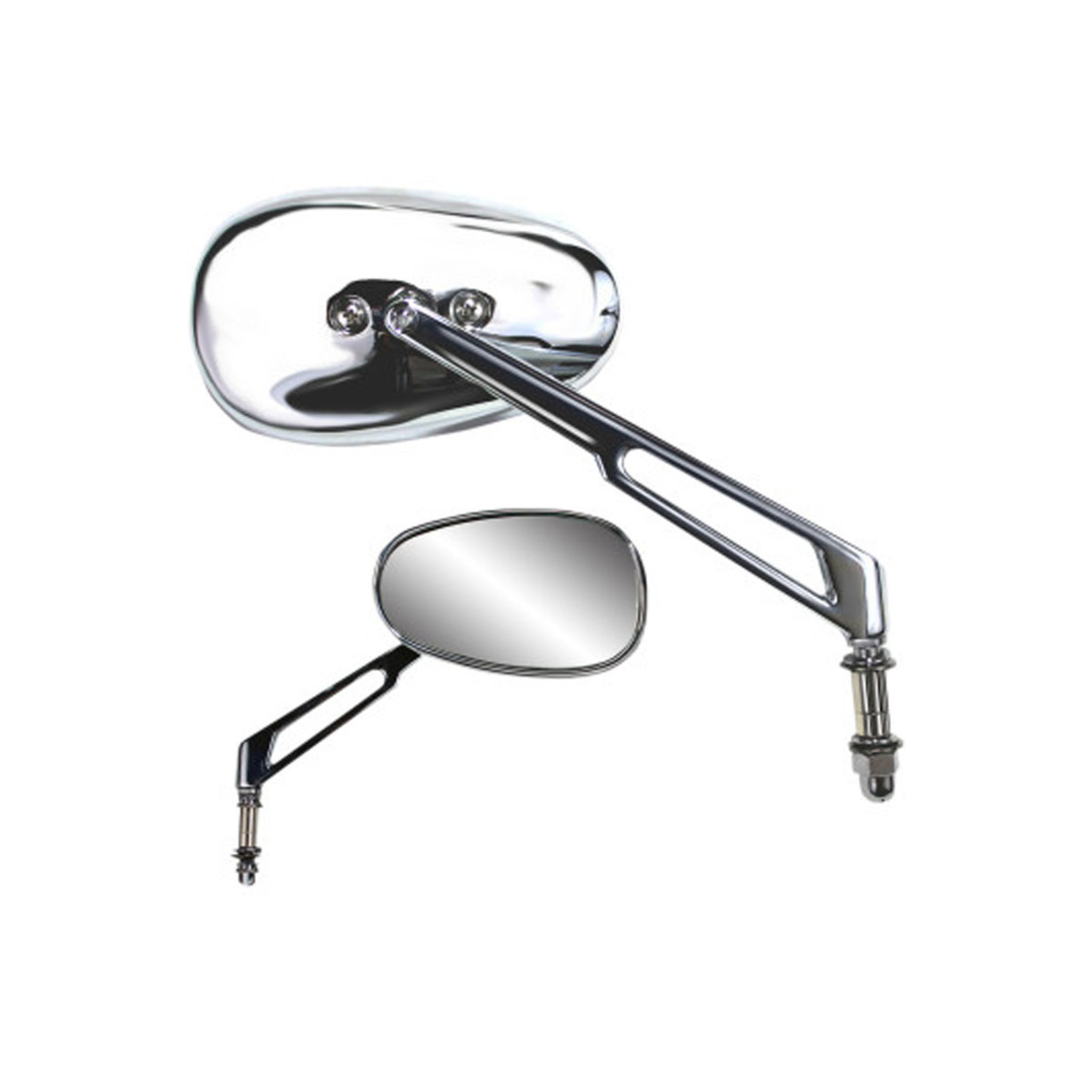 PARTS UNLIMITED PARTS UNLIMITED BILLET CHROME MIRROR