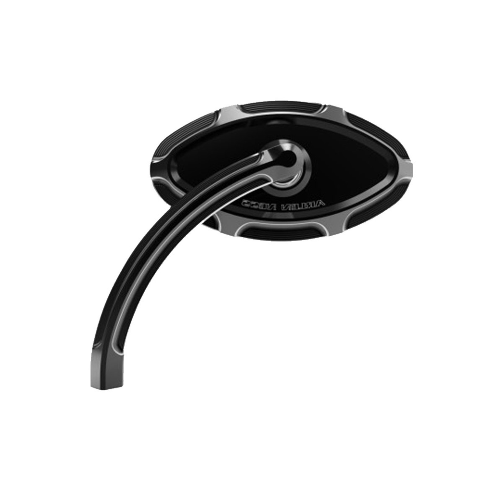 ARLEN NESS ARLEN NESS CATS EYE FORGED BILLET MIRROR - BLACK - LEFT