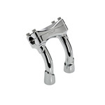 BILTWELL BILTWELL MURDOCK RISERS PULLBACK 6" - CHROME