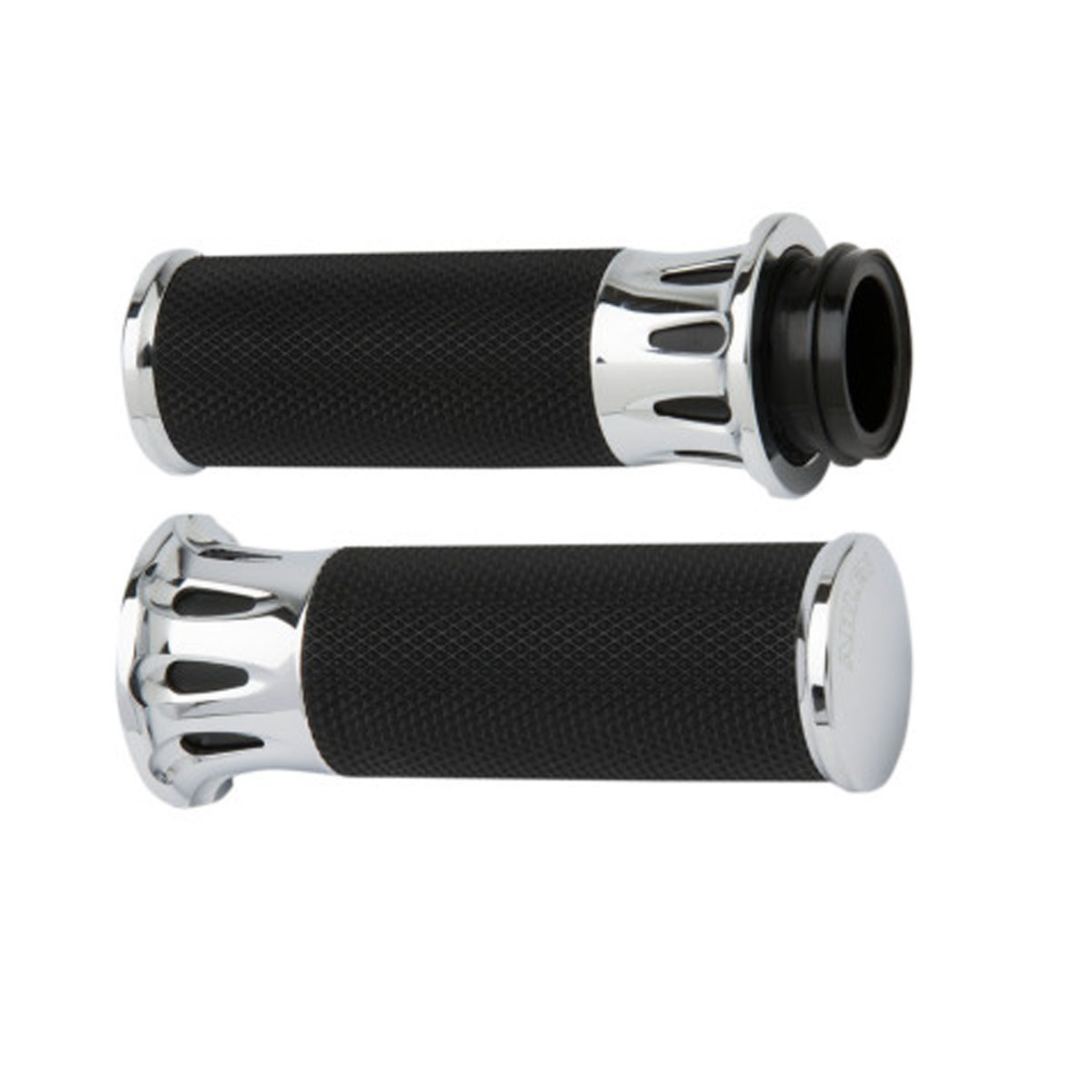 ARLEN NESS ARLEN NESS FUSION DEEP CUT GRIPS - CABLE - CHROME