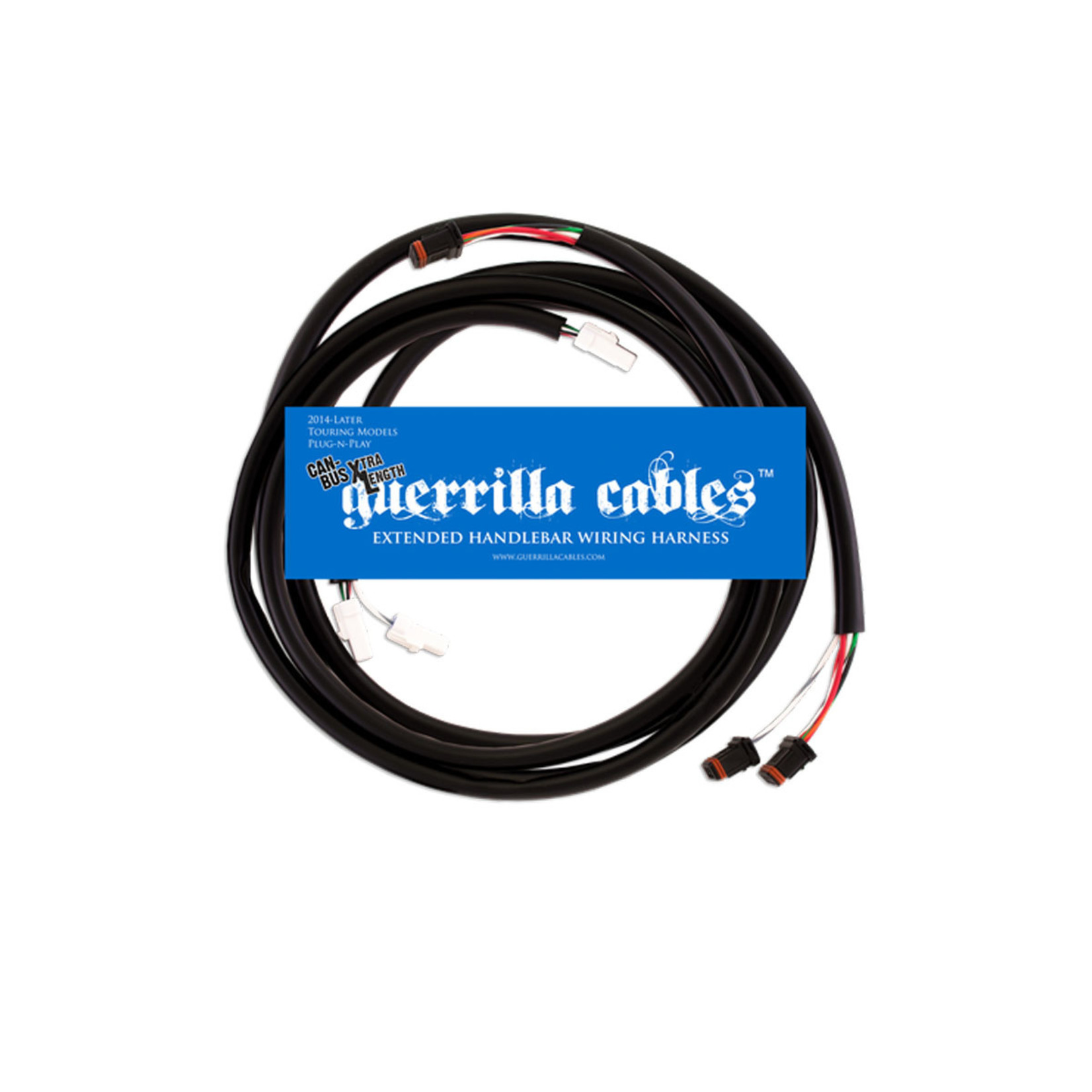 GUERRILLA CABLES GUERRILLA CABLES 2014-2020 TOURING CAN-BUS XTRA LENGTH HARNESSES