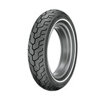 DUNLOP DUNLOP HARLEY-DAVIDSON® D402™ REAR TIRE - MU85B16 - NARROW WHITEWALL - 77H