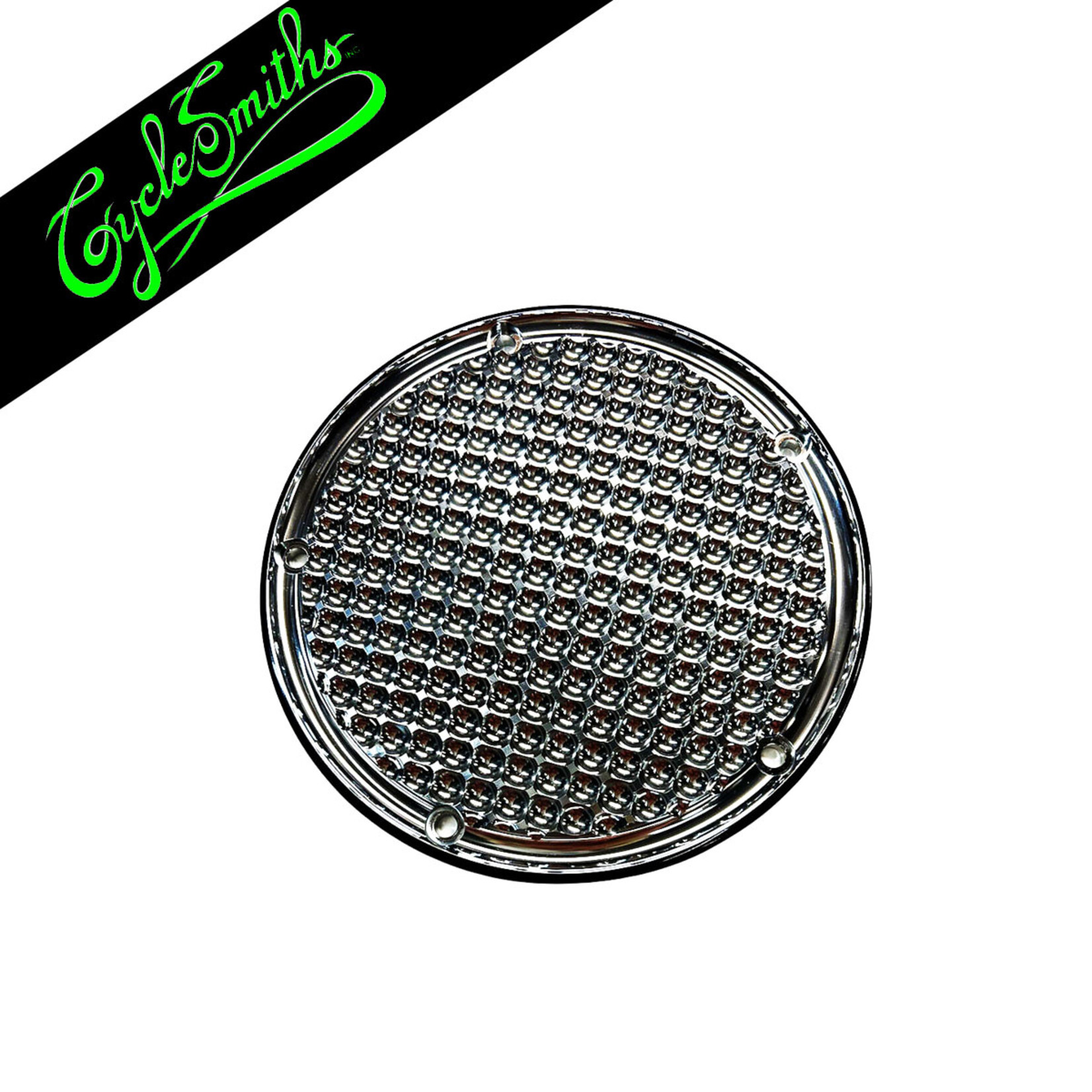 CYCLE SMITHS CYCLESMITHS SHREDDER TWIN CAM DERBY COVER - CHROME