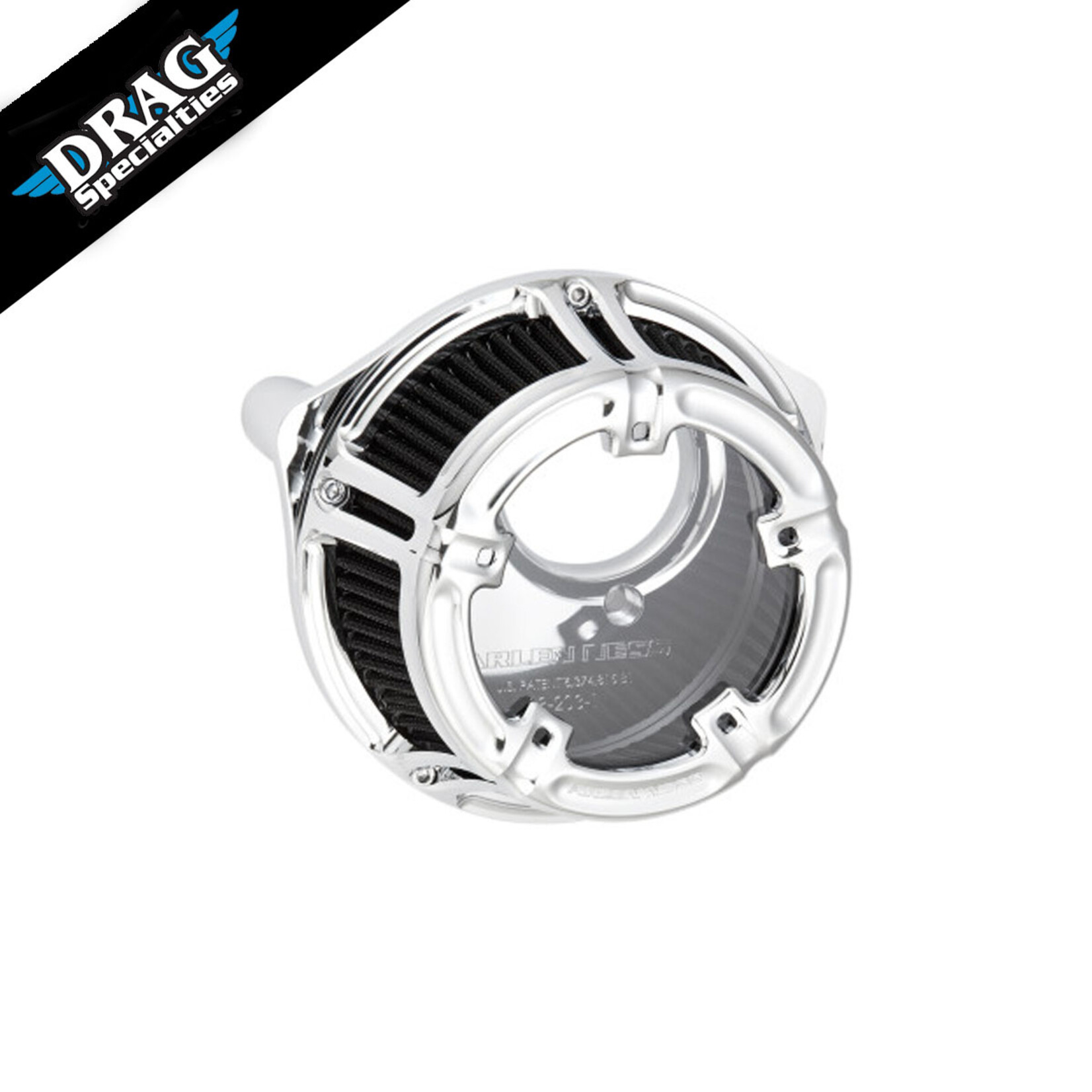 ARLEN NESS ARLEN NESS  METHOD™ CLEAR SERIES AIR CLEANER CHROME - TWIN CAM