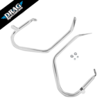 DRAG SPECIALITIES DRAG SPECIALTIES LOW-PROFILE SADDLEBAG GUARD - CHROME