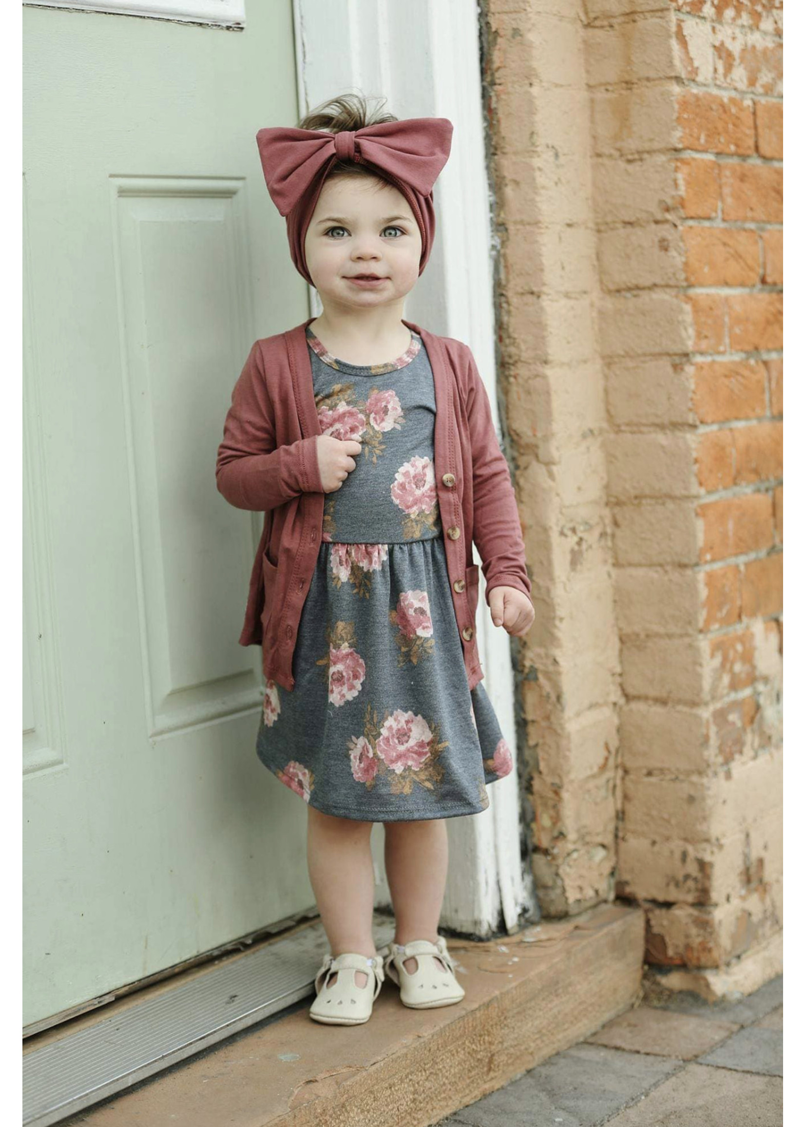 Wood mouse & Thistle Baby Cardigan