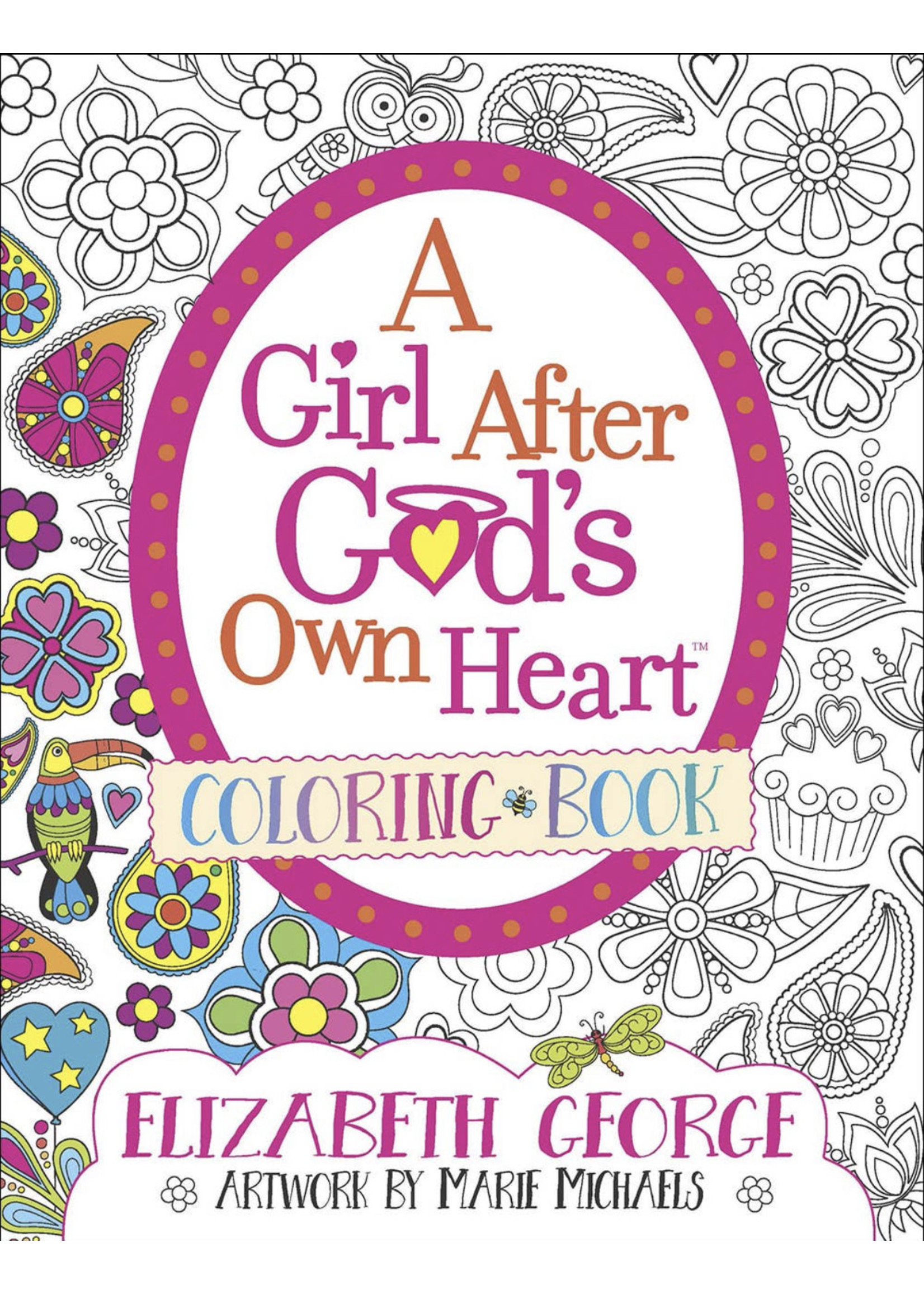 Harvest House Publishers Christian Girl Coloring Books